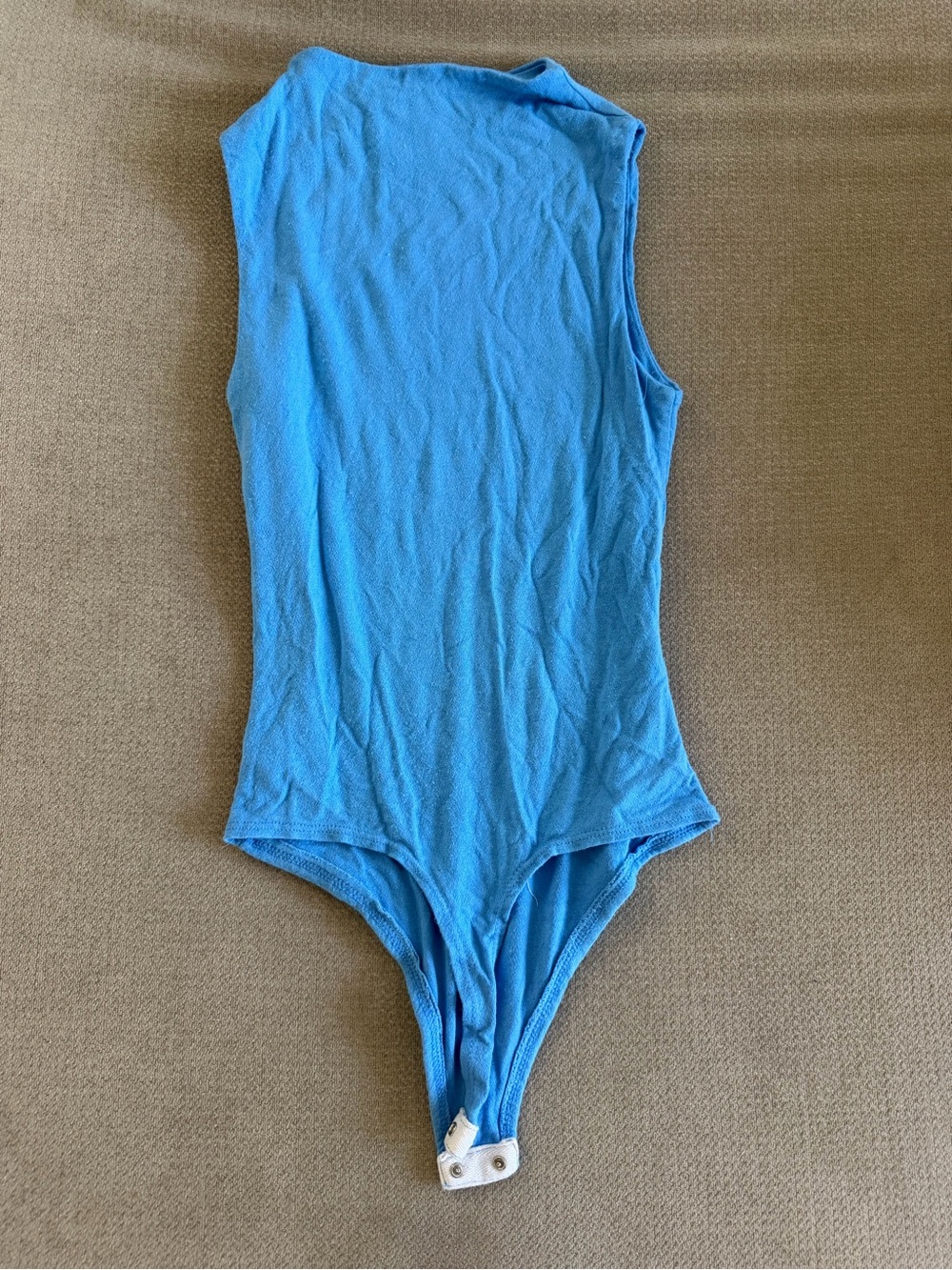 Blue One-Piece Bodysuit